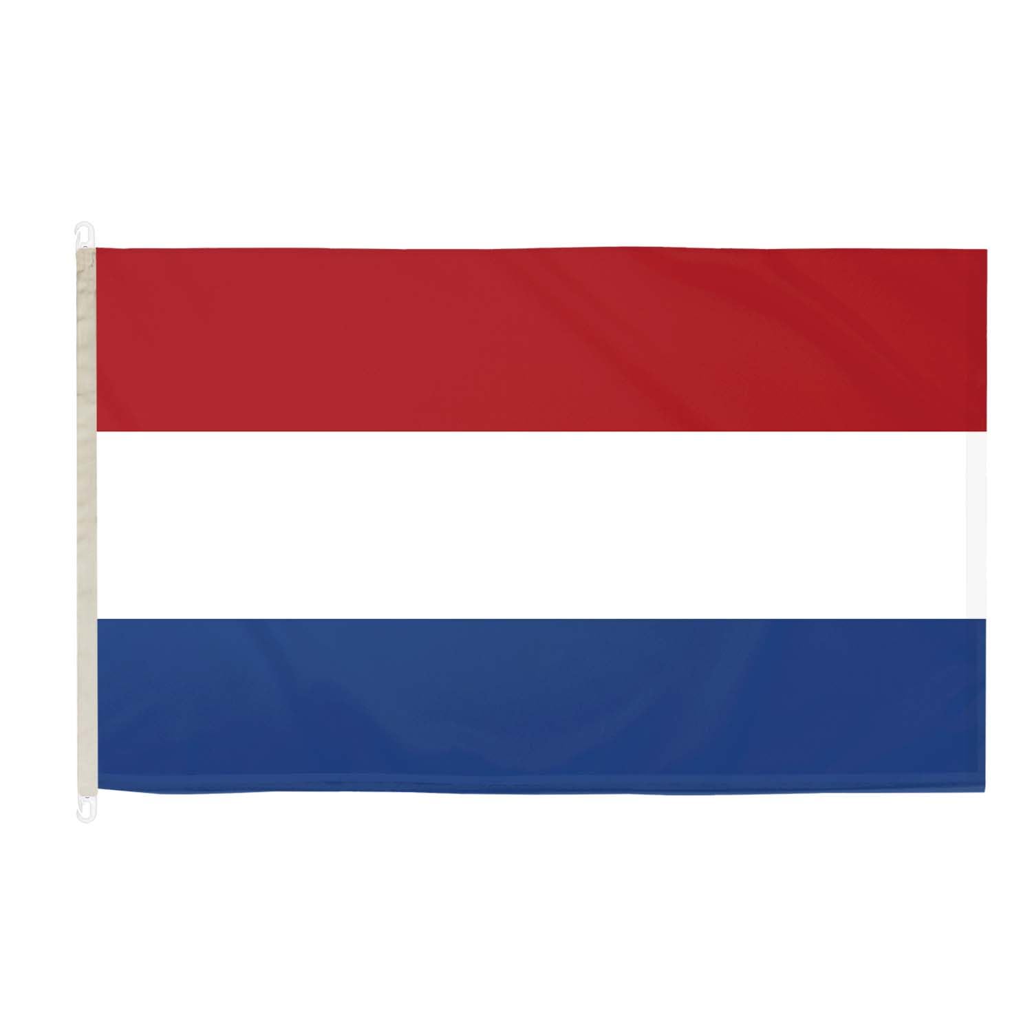 DuraFlag Netherlands 5ft x 3ft with Clips/Hooks - Premium Quality 5x3 Dutch Holland Flags
