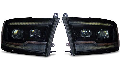 Morimoto XB Plug & Play LED Headlight Assembly Compatible with 2009-2018 Dodge Ram 1500 2500 3500