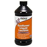 Now Sunflower Liquid Lecithin, 16-Ounce