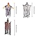 JOYIN 3 Pack 35” Hanging Ghosts Witch Pumpkin Decor Hanging Halloween Decorations Outdoor Halloween Decor, Scary Flying Witch Grim Reapers Haunted House Front Porch Decor Yard Garden Lawn Party
