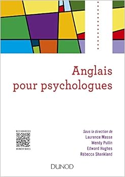 Livres Couvertures de Anglais pour psychologues