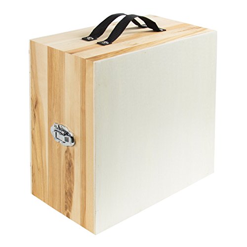 Classic Birch Wood Washer Toss Game Set Outdoor Party Carrying Case - Thumbnail 3