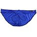 Men Sexy Translucent Ice Silk Triangular JJ Sets Underwear Blue
