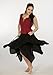 Dress Like A Pirate Brand Two Layer 8 Point Crinkle Gauze Gypsy Skirt