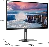 AOC Q27V5N 27 Inch QHD VA Monitor 75Hz 4ms FreeSync Height Adjust Pivot view 8