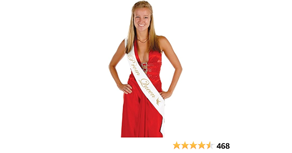 Beistle Prom Satin Sash, 33-Inch by 4 
