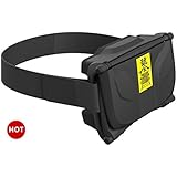 Pakway 3D VR Virtual Reality Glasses Ultralight Headset with W Adjustable Head Band Strap for 4.5 - 6.0 Inch Smartphones