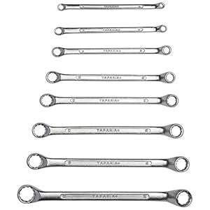 Taparia 1808 8-Pieces Ring Spanner Set