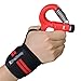 Shadibody Hand Grip Strengthener Strength Trainer Workout + 2 Pack Wrist Wraps - Finger, Forearm Exerciser Adjustable Hand Gripper Resistance Range 22-88 Lbs Non-Slip + 1 Year Warranty