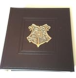 Universal Studios Wizarding World Harry Potter Deluxe Hogwarts Metal Crest Photo Album