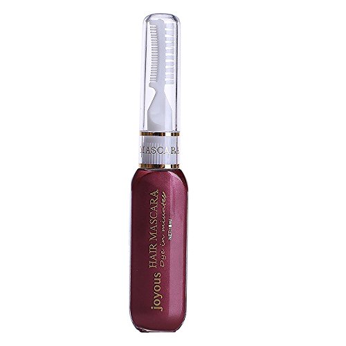 Professional Hair Dye Temporary Hair Color Stick Non-toxic Salon Diy Hair Dyeing Mascara (White+Gold+Wine Red) - Thumbnail 3