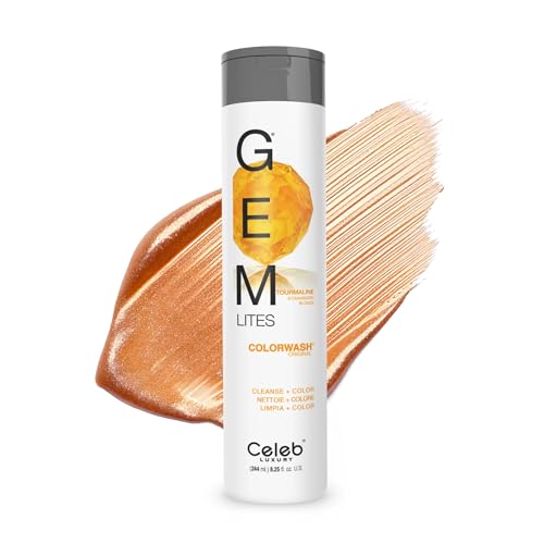 Celeb Luxury Colorwash Color Depositing Shampoo - Color Refresher, Vegan Hair Dye, Bondfix Bond Rebuilder, Viral and Gem Lites