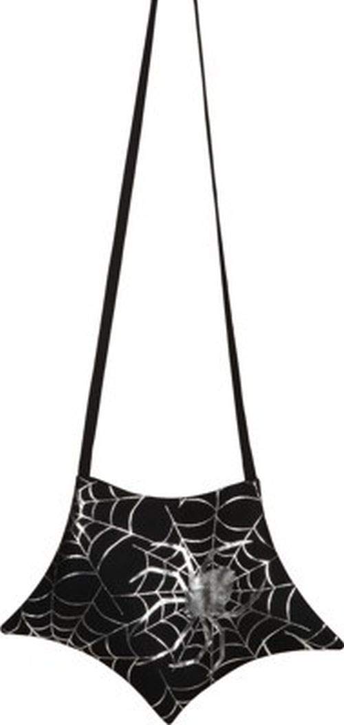 Halloween-Tasche mit Spinnennetz