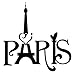 IEason Wall Stickers Clearance Sale! Eiffel Tower Paris Love Vinyl Art Wall Stickers Home Mural Decal Decor