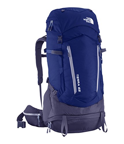 The North Face Terra 65 Exploration Pack (East Blue/Mid Grey, L/XL)