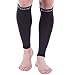 Doc Miller Compression Calf Sleeve for Men & Women, Premium Medical Grade, 20-30mmHg Graduated Support for Running, Calf Tear, Shin Splints, Knee High, Black Calf Sleeves, Extra Large Size, 2 Pair