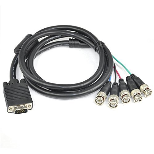 Premium Cord Connection Cable VGA 15p 5BNC 2 m