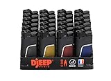 Djeep Soft Touch Full Size Lighters, 24 Lighters Per Tray D Jeep