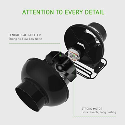 2 VIVOSUN+Inch+Inline+Ventilation+Blower