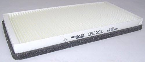 Unipart Car Pollen-Air Filter GFE2916 Dimensions: 330Lx169Wx30Hmm