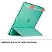 iPad mini 4 Case, ESR [Corner/Bumper Protection] Smart Cover Case with Soft TPU Bumper and Auto Wake/Sleep Function for iPad mini 4 2015 Version (Ming Blue)