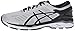 ASICS Men's Mens Gel-Kayano 24 Athletic Shoe, Silver/Black/Mid Grey, 10.5 Medium US