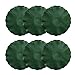HO2NLE Artificial Pond Plant Floating Lilies Pad Realistic Non-Toxic Water Mat for Home Garden Patio Koi Pond Aquarium Swimming Pool Bird Baths Wedding Party Decor (30cm Pack of 6)
