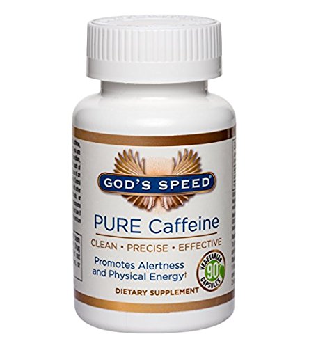 PURE Caffeine Pills - Extracted from Coffee Beans - Not Synthetic! No Fillers - Vegetarian Capsule