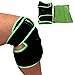 Inerzen Knee Support Hot and Cold Gel Therapy Wrap - Includes Hot or Cold Gel Pack for Pain Relief - Microwavable, Freezable, Reusable (One Size Fits All)