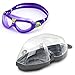 Aqua Sphere Seal Kid Swim Clear Lens Goggles, Violet