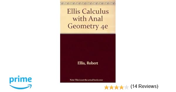 Calculus 6th Edition Robert Ellis