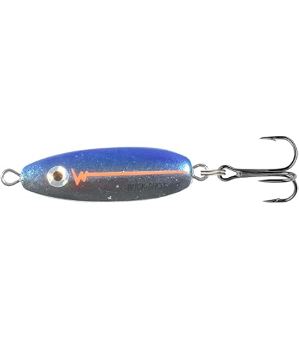 VMC Pro Series Flash Champ Spoon – Esca Per Pesca Sul Ghiaccio 1/8 Oz, Giallo Perch