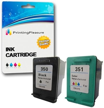 Printing Pleasure 2 XL Druckerpatronen für HP Photosmart C4280 C4380 C4480 C4485 C4580 C5280 D5360 Officejet J6410 J6415 Desk