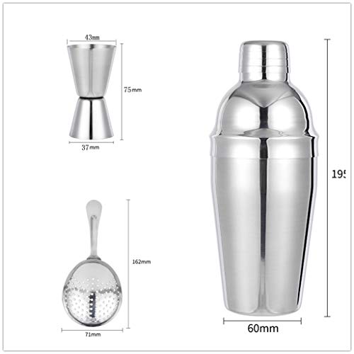 AMAZOM 17 Stück Barkeeper-Kit Mit Ständer, 25 Unzen Edelstahl Cocktail Shaker Home Bar Tools Set Für Home Professional… – Bild 7