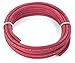 EWCS 4 Gauge Premium Extra Flexible Welding Cable 600 Volt - Red - 20 Feet - Made in The USA