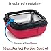 Lunch Box ~ Pinnacle Insulated Leak Proof Lunch Box for Adults and Kids - Thermal Lunch Container With NEW Heat Release Valve ~Set of 2~ Blue/Pink
