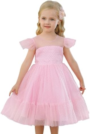 Amazon.com: American Princess Infant Girls Sparkly Pink Satin Sequin Party  Dress 6 Months: Clothing, Shoes & Jewelry