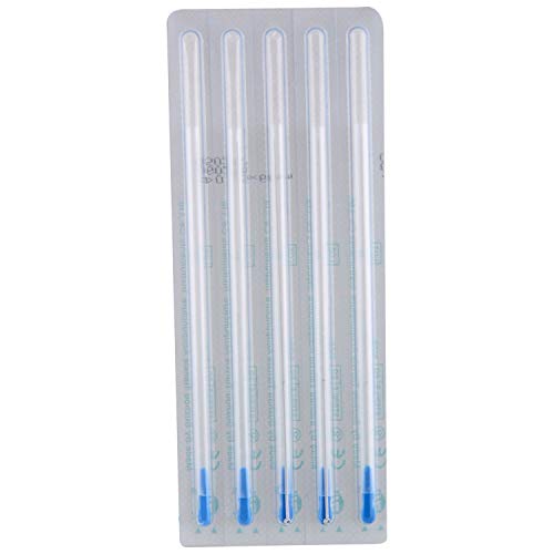 AHCS ACUPRESSURE HEALTH CARE SYSTEMS Sterile Acupuncture Needles for Single Use Transparent (0.25 X 40Mm)