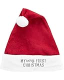 Carter's Baby My First Christmas Santa Hat 3-9 Months