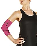 Tommie Copper Women's Performance Boost Elbow Sleeve, Pink, Medium