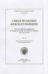 L' image de Salomon, sources et postérités