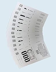 3 Part Valet Parking Tickets (10000 Tickets) on
