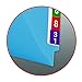 Smead End Tab File Folder, Shelf-Master Reinforced Straight-Cut Tab, Letter Size, Blue, 100 per Box (25010)