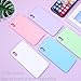 Pofesun Case for iPhone Xs Max, 5 Pack Ultra Thin Slim Soft Silicone Gel Rubber Bumper Phone Case Protective Cover Compatible for iPhone Xs Max 6.5 inch (2018) -White,Pink,Green,Purple,Blue