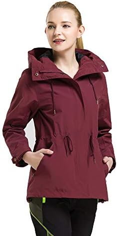 登山服 防水 防寒 保温 防污 アウトドア ジャケット レディーススキージャケットウインタージャケット防水マウンテンコート防風フード付きインナーコート 多機能 スキージャケット ャケット 防寒着 色 Jujube サイズ Xl Pr365 Hr