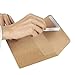 Best Paper Greetings Blank A7 Kraft Brown Paper & Envelopes for Card Making - 5 x 7 In & 5.25 x 7.25 In, 50 Pack, Brown - Bulk Blank Notecards with Envelopes for Invitations & Thank You Notes