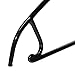 Mawa by Reston Lloyd Silhouette Ultra-Thin Series, Non-Slip Space Saving Shirt Hanger with Pant Bar & Skirt Hooks, Style 42/FTU, Black