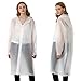 Raincoat EVA Rain Coats Waterproof Rain Poncho (Large-Button)