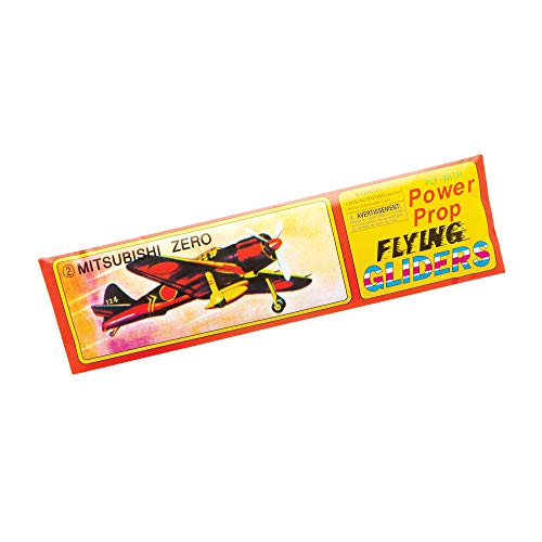 Baker Ross Power Prop Flying Gliders (Pack of 6) Easy Assembly Airplane Toy Glider Planes for Kids Toys, Birthday Party, School Classroom Rewards or Carnival Prizes - Thumbnail 3