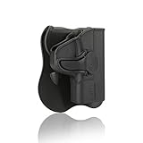 S&W M&P Shield 9mm/40 Holster - Custom Molded to Fit Smith and Wesson MP Shield 9mm .40 3.1 Inch Barrel